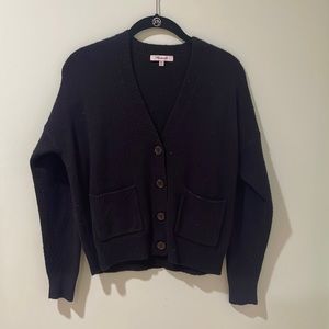 MadeWell black button up sweater